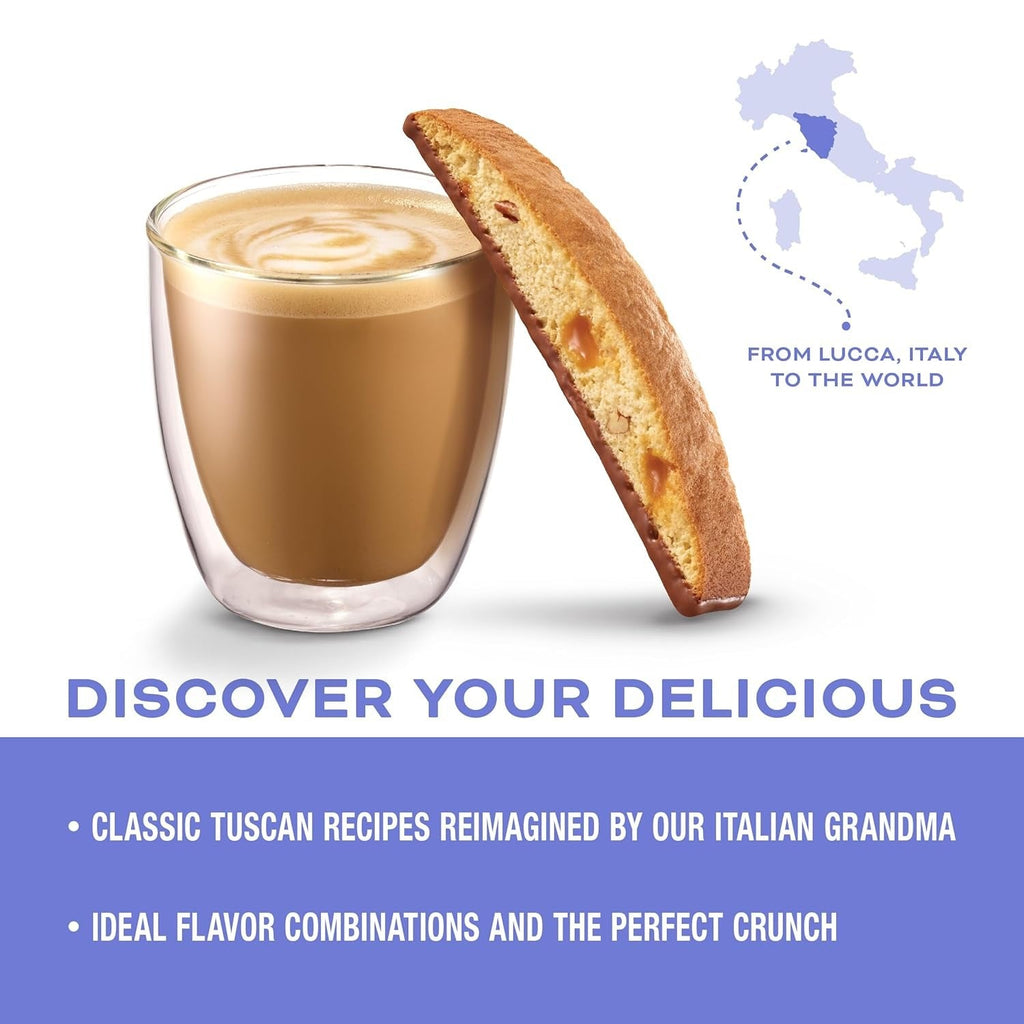 Turtle Pecan Biscotti