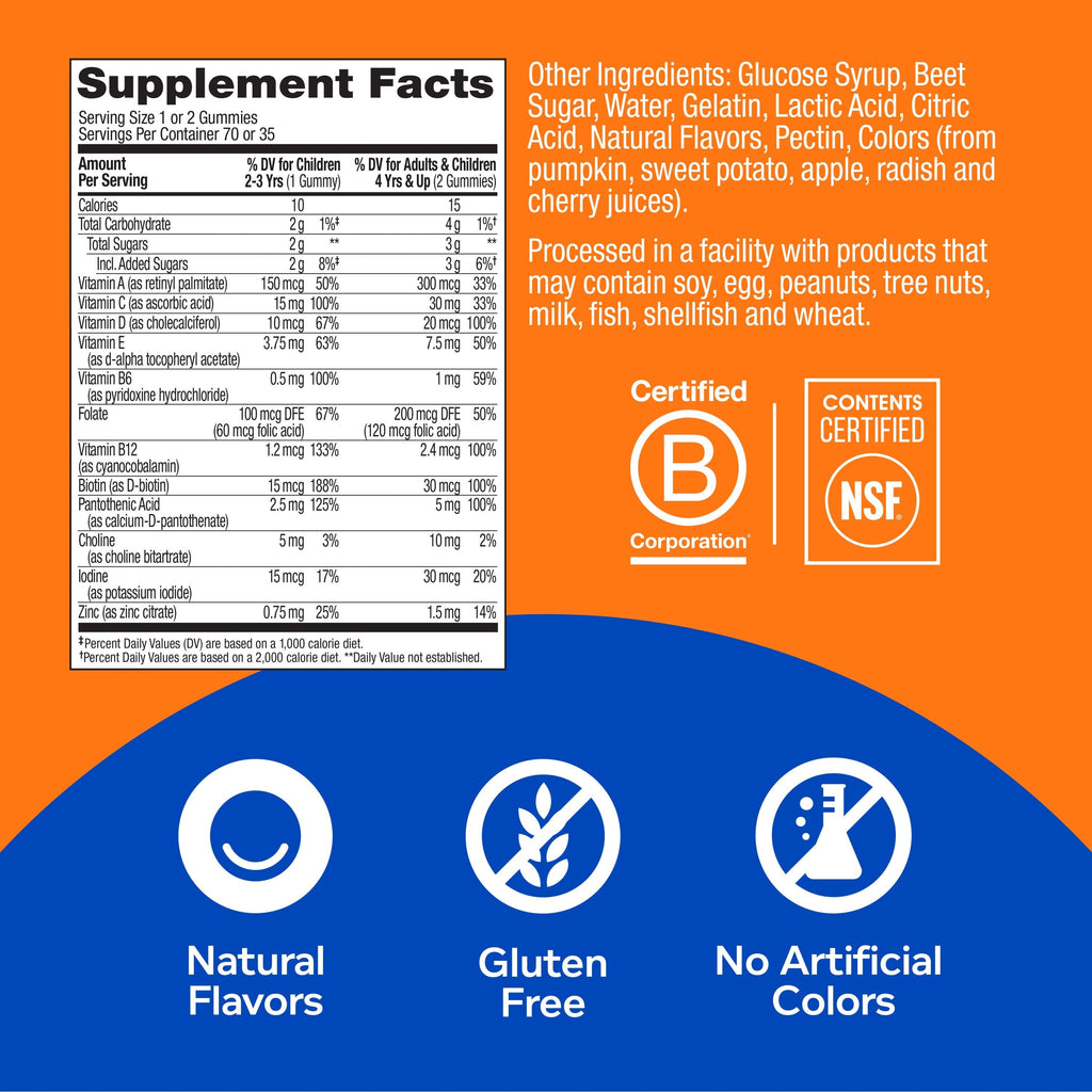 Kids Multivitamin Gummy Worms