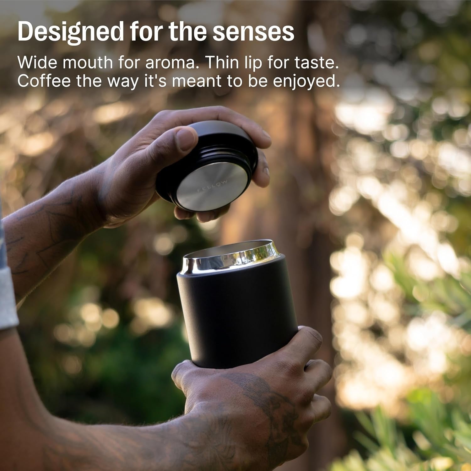 16oz Carter Everywhere Wide Travel Mug - White