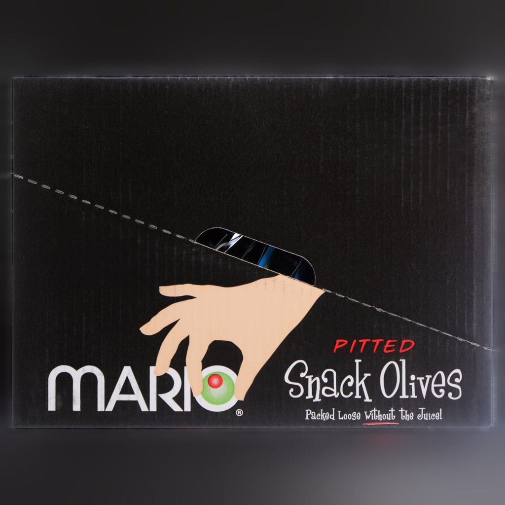 Pitted Seasoned Green Olives With Natural Sea Salt (12 Pack)