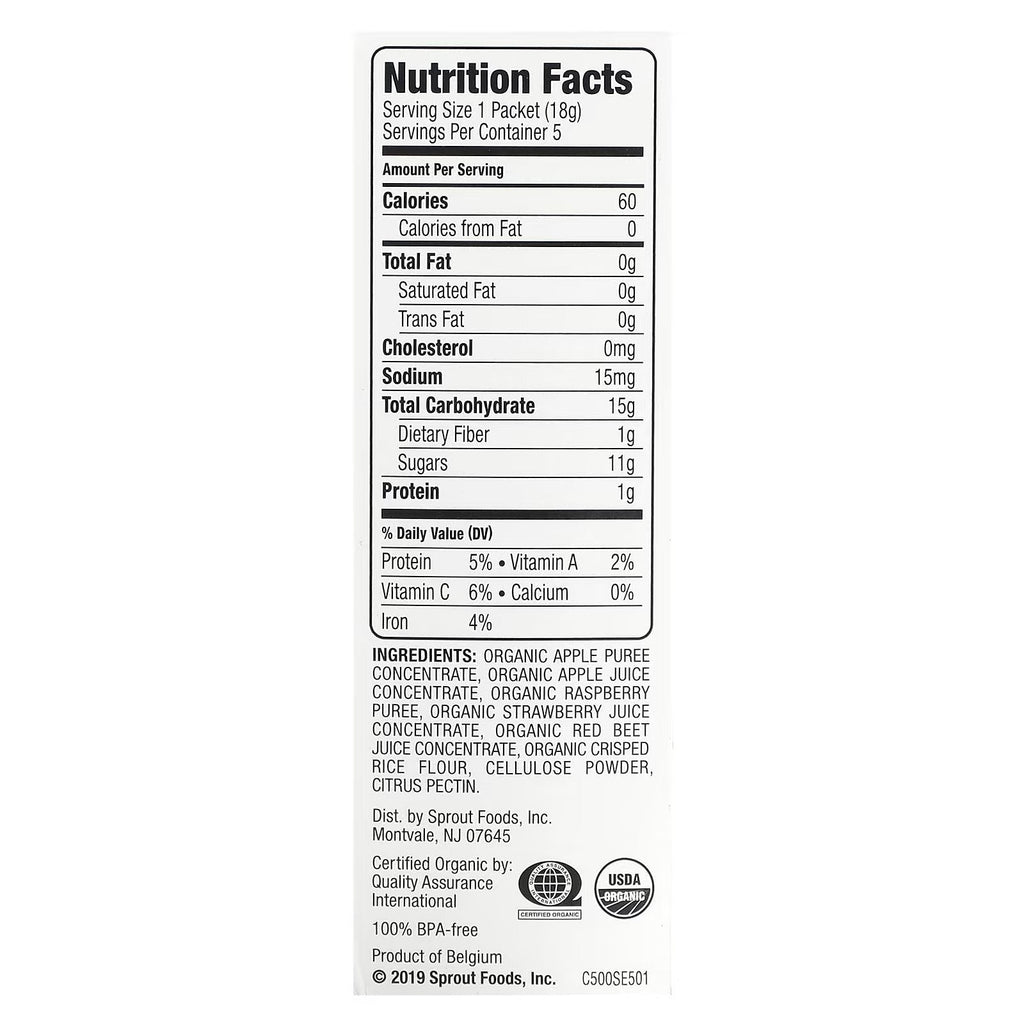 Crispy Chews Red Fruit Beet and Berry (5 CT)
