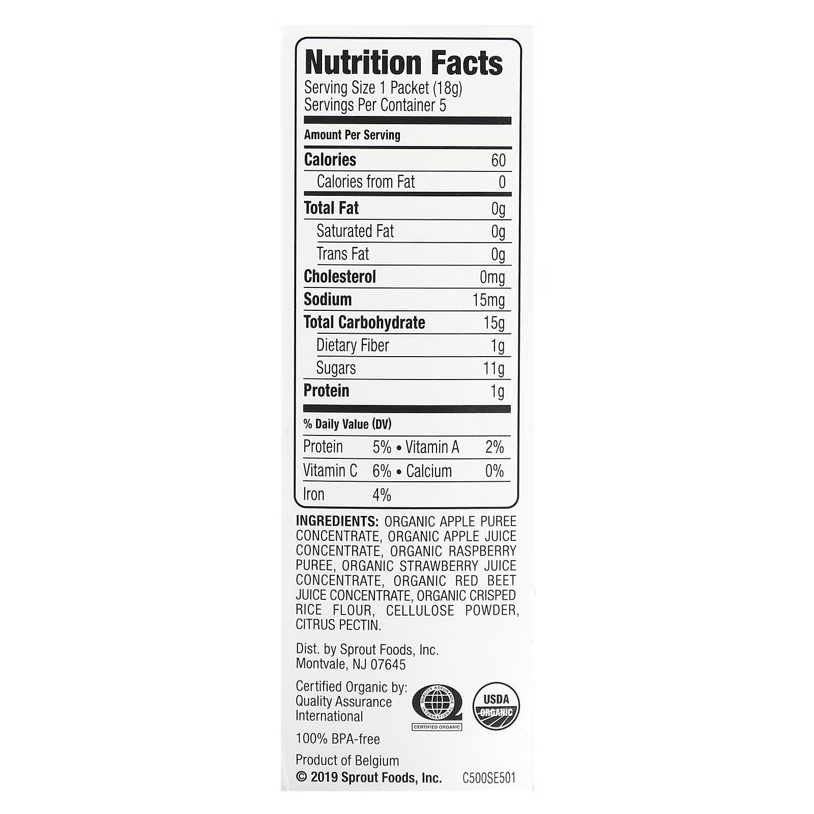Crispy Chews Red Fruit Beet and Berry (5 CT)