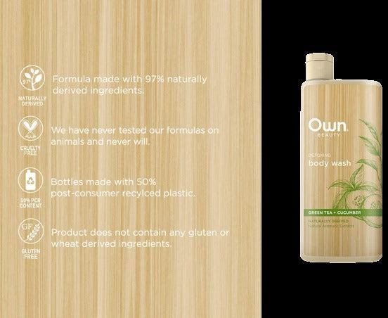 Green Tea Cucumber Body Wash