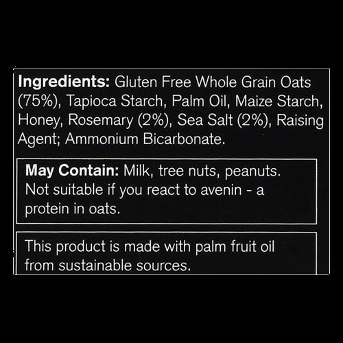 Gluten Free Rosemary Seasalt Flatbread