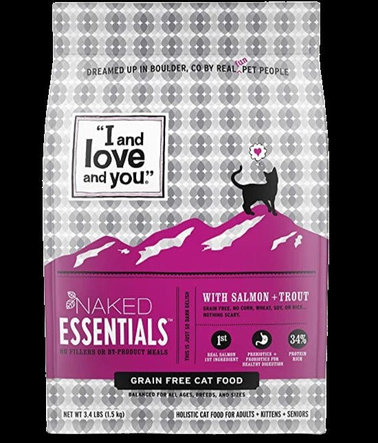 Naked Essential Grain Free Salmon Plus Trout Cat Food