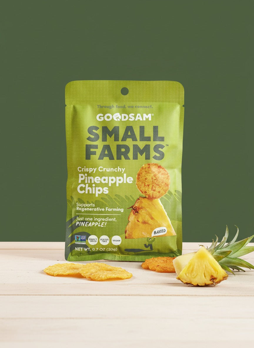 Crispy Crunchy Pineapple Chips (8 Pack)