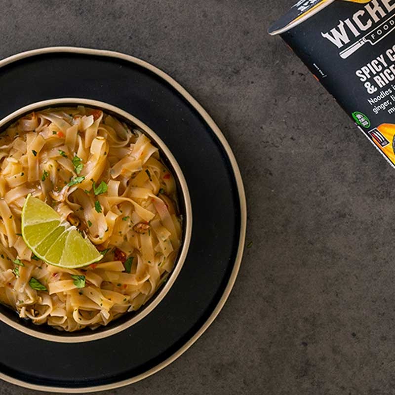 Spicy Coconut and Rice Noodle