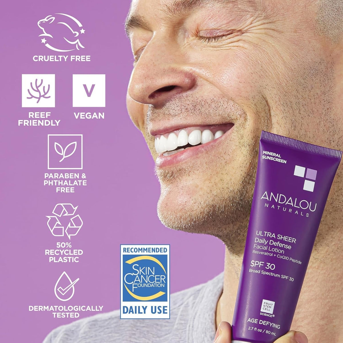 Age Defying Ultra Sheer Daily Defense Mineral Sunscreen SPF 30