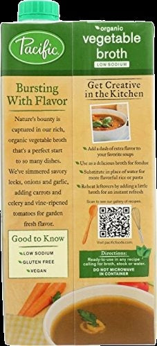 Low Sodium Organic Vegetable Broth