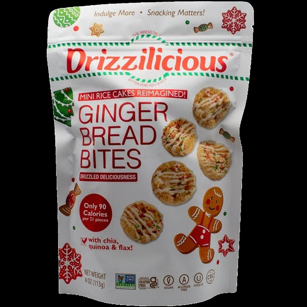 Gingerbread Bites Mini Rice Cakes