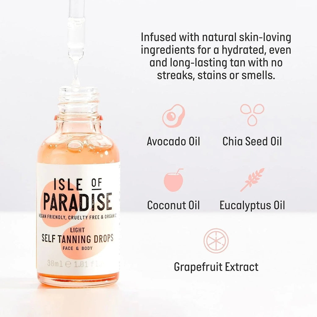 Light Face & Body Self-Tanning Drops