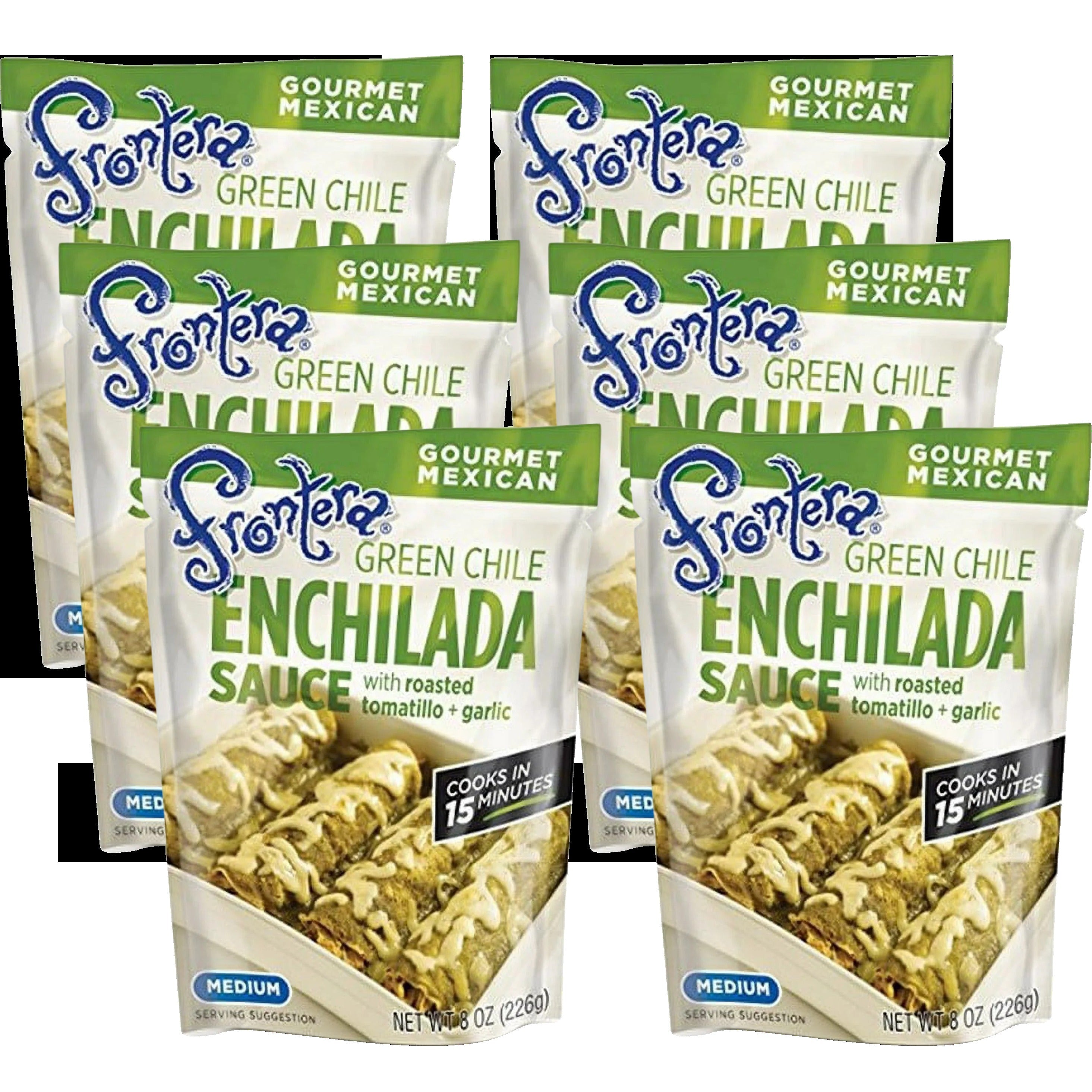 Medium Green Chile Enchilada Seasoning Pouch (6 Pack)