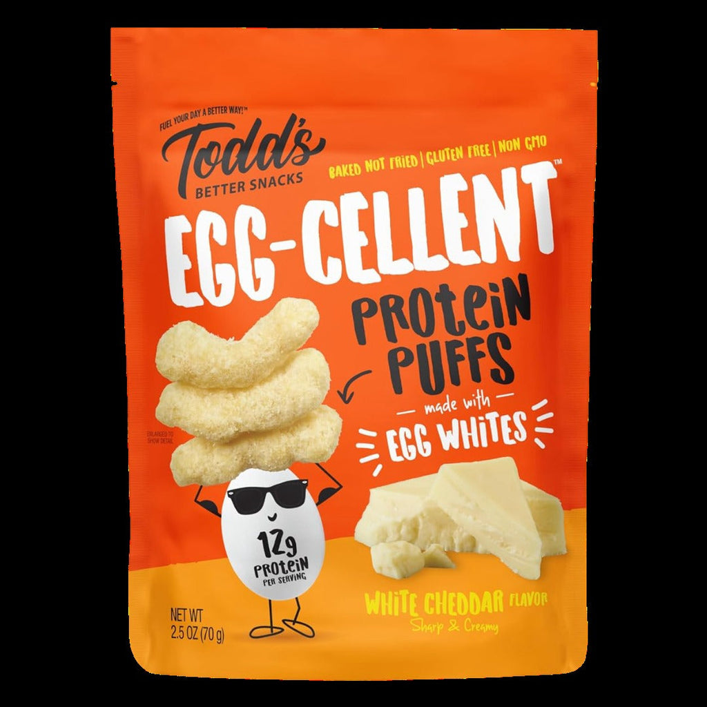 Egg-Cellent Protein Puffs - White Cheddar