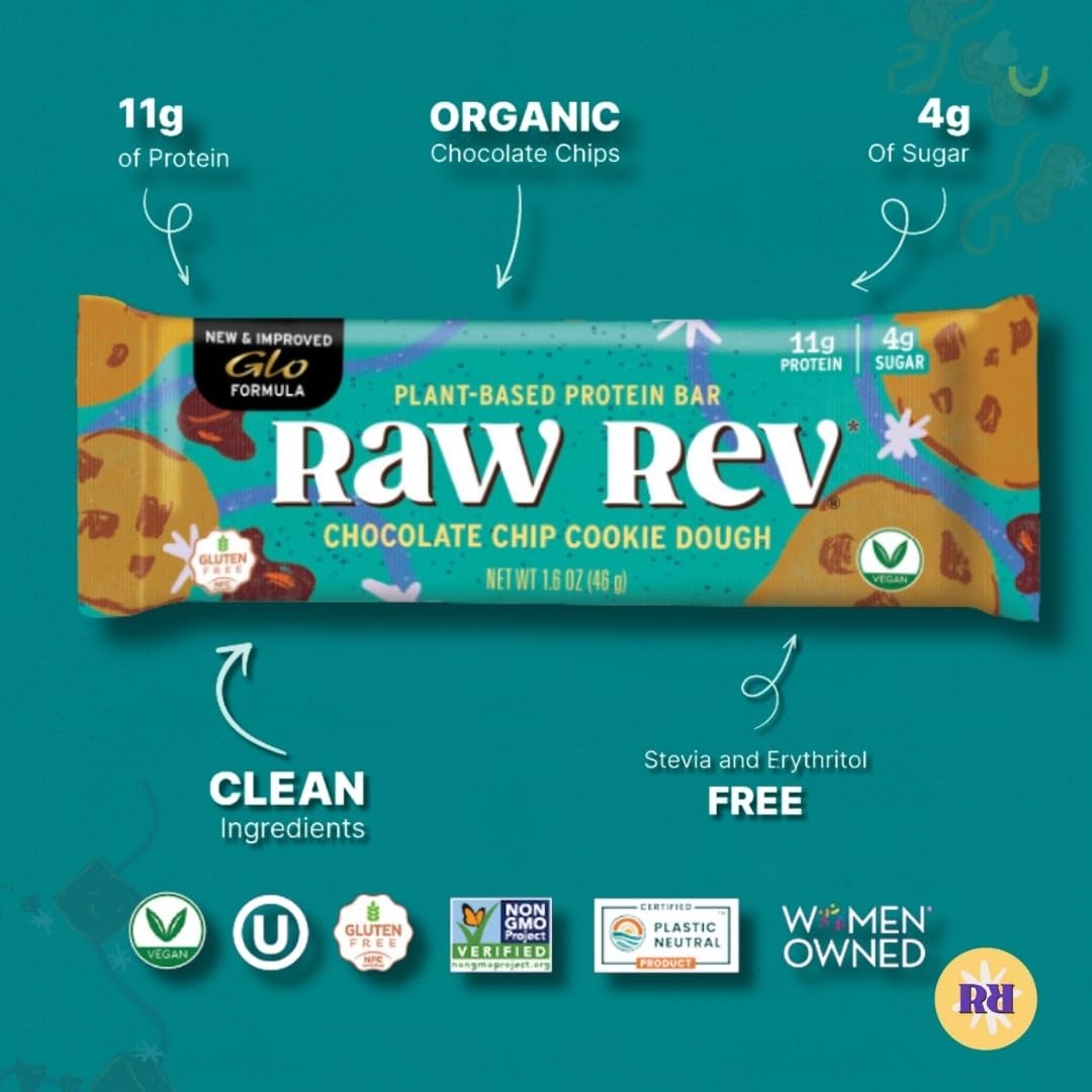 Chocolate Chip Cookie Dough Bar (12 Pack)