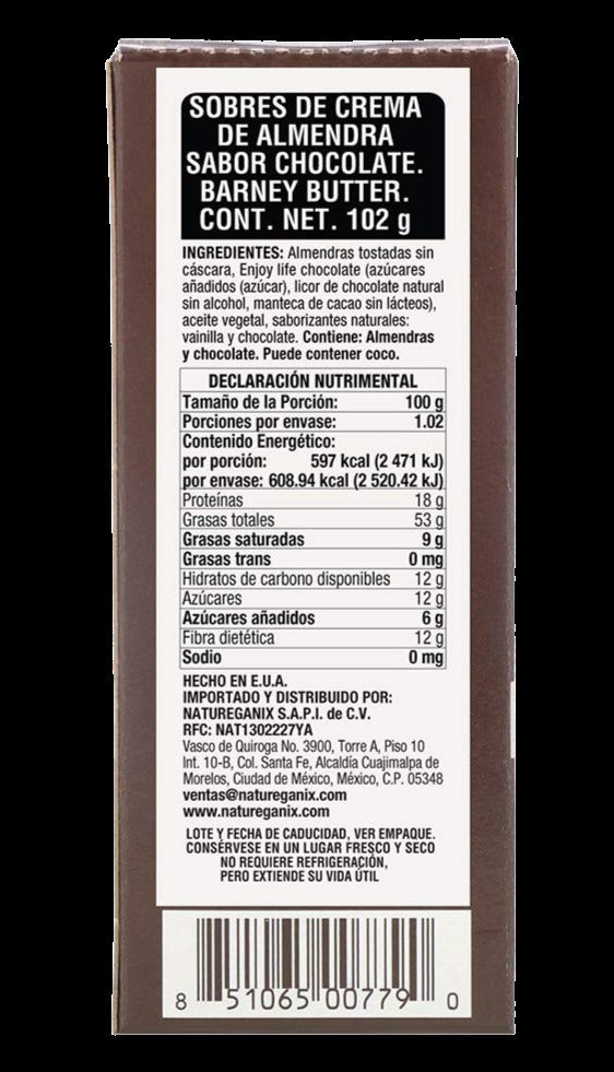 Almond Butter Chocolate On-the-Go Snack Packs (6 Pack)