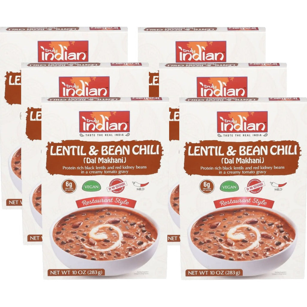 Dal Makhani Vegan Lentil & Bean Chili Entree (6 Pack)