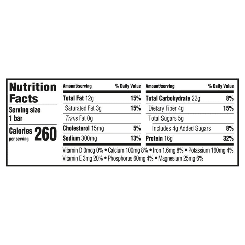 Crispy Almond Salted Caramel Protein Bars (12 CT)