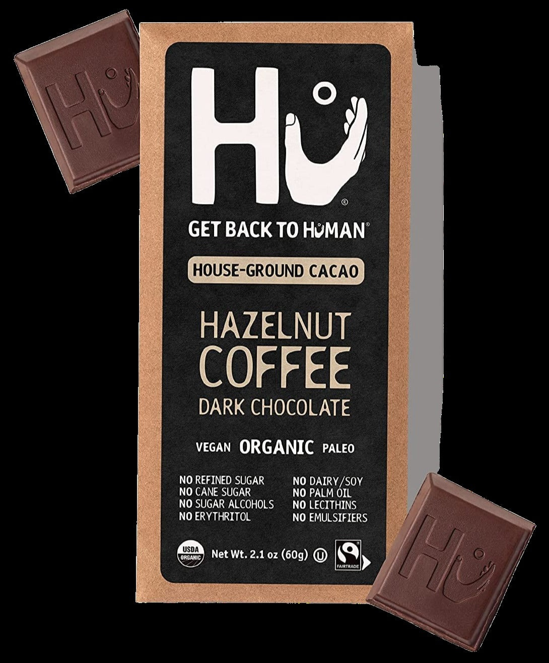 Variety Pack - Pumpkin, Gingerbread, Hazelnut, Mint Chocolate Bars (4 Pack)