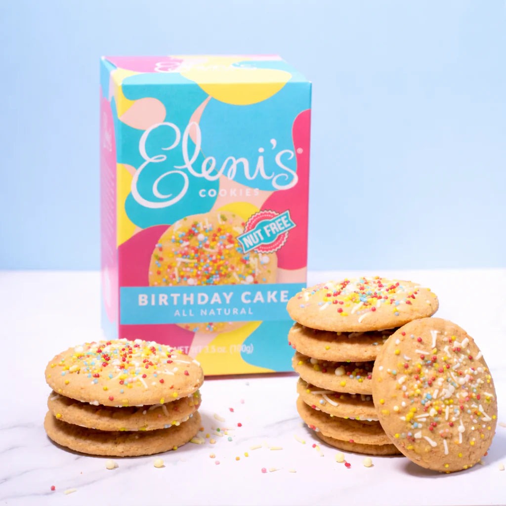 All Natural Birthday Cake Cookies