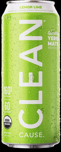 Sparkling Lemon Lime Yerba Mate Tea