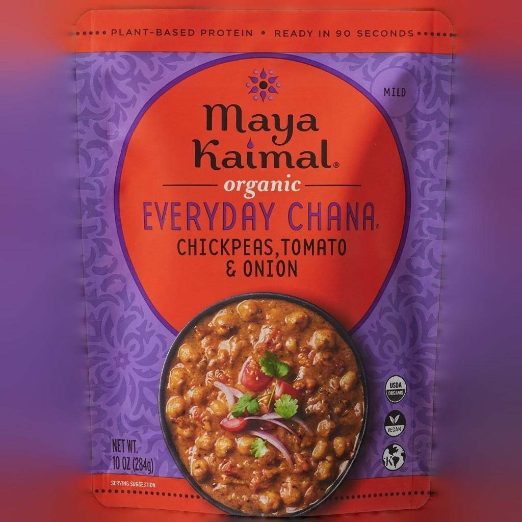 Organic Everyday Chana Chickpeas, Tomato & Onion (6 CT)
