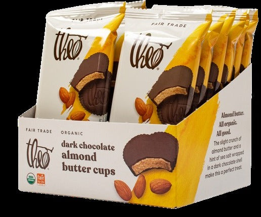 Almond Butter Cups 55% Dark Chocolate (12 Pack)