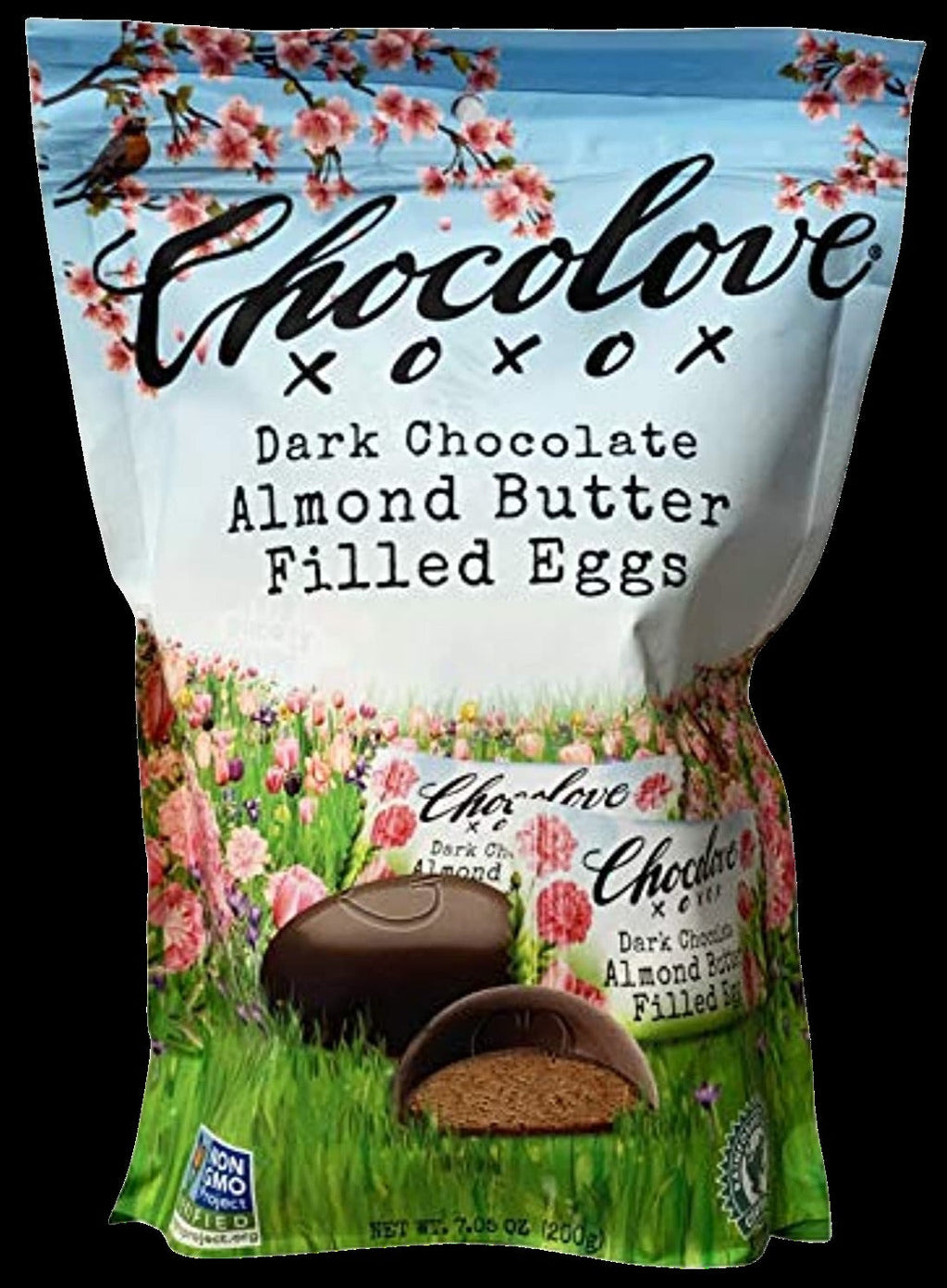 Dark Chocolate Almond Butter Eggs Candy