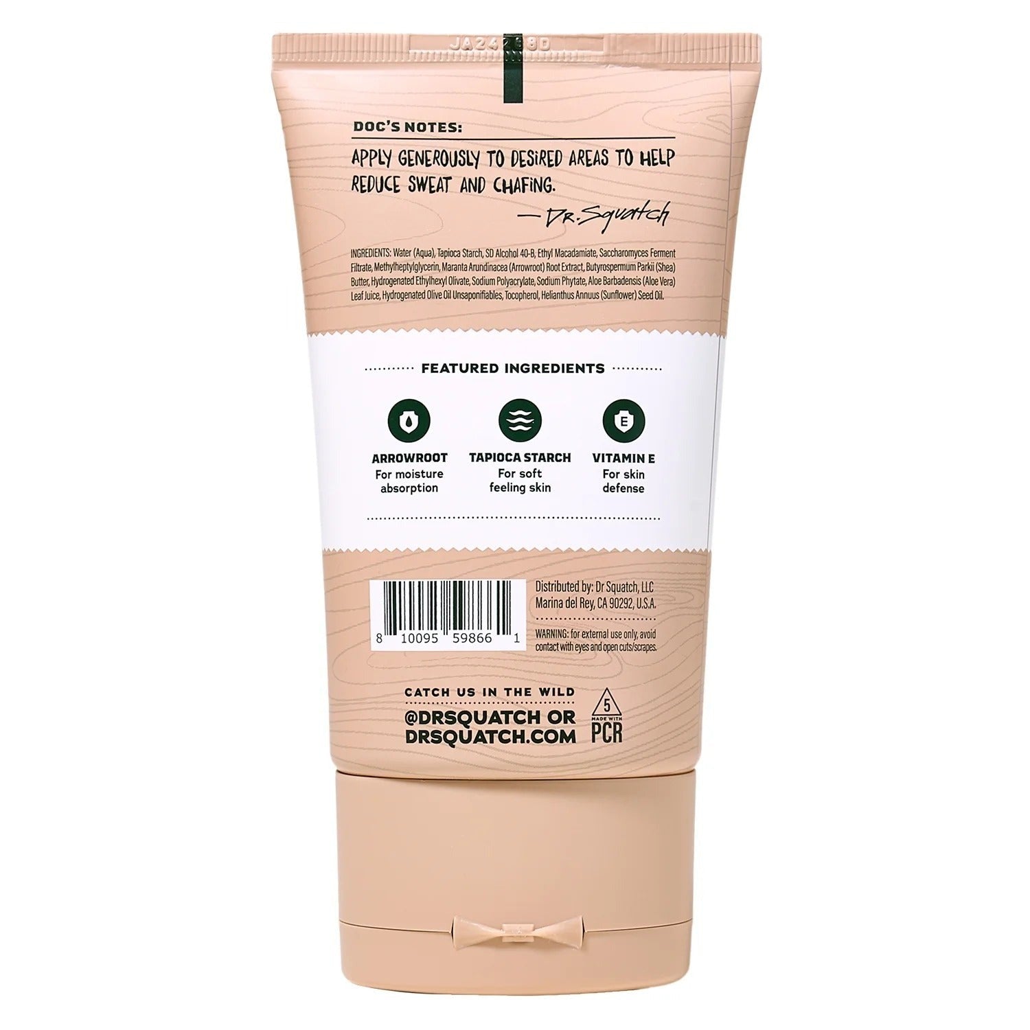 Unscented Deodorant