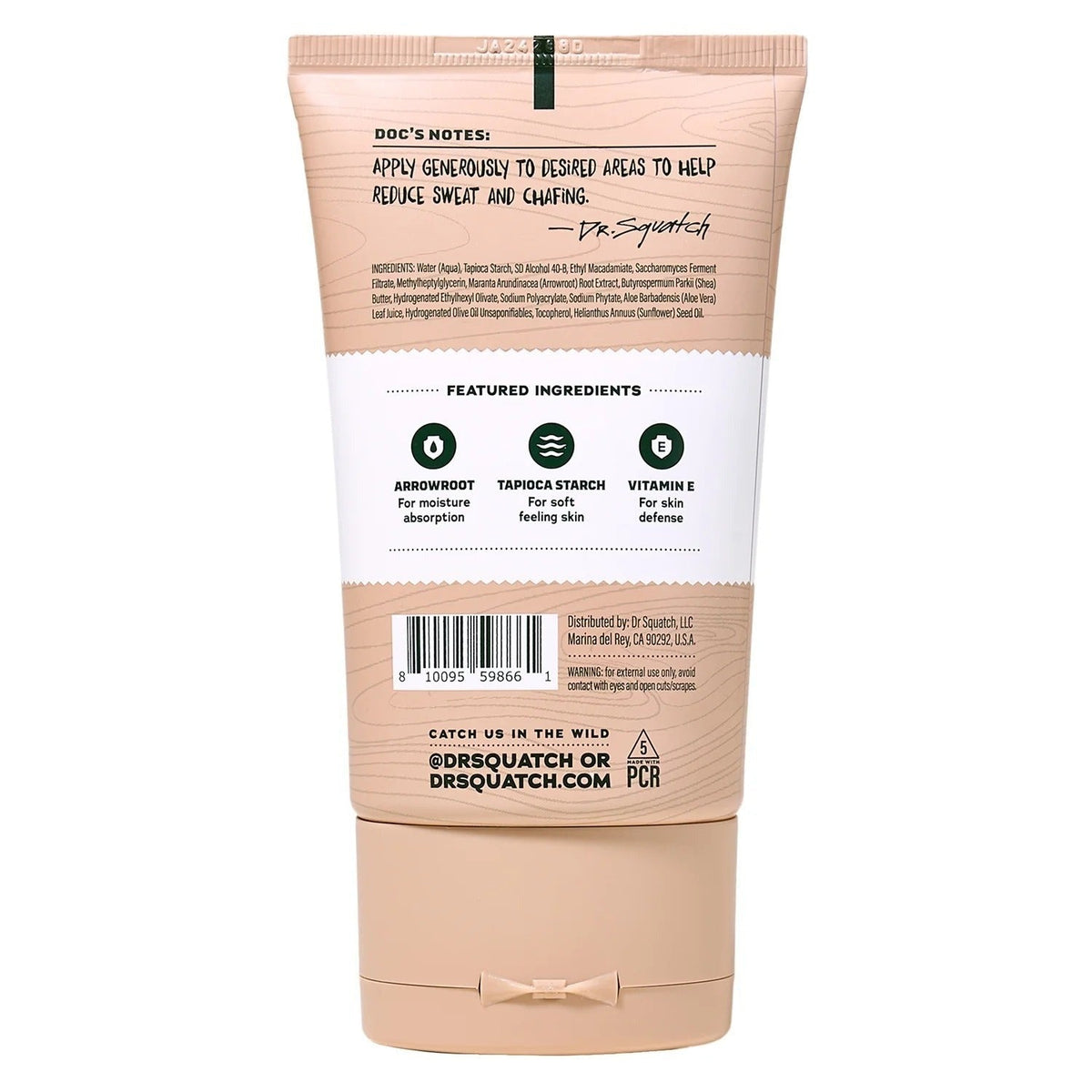 Unscented Deodorant