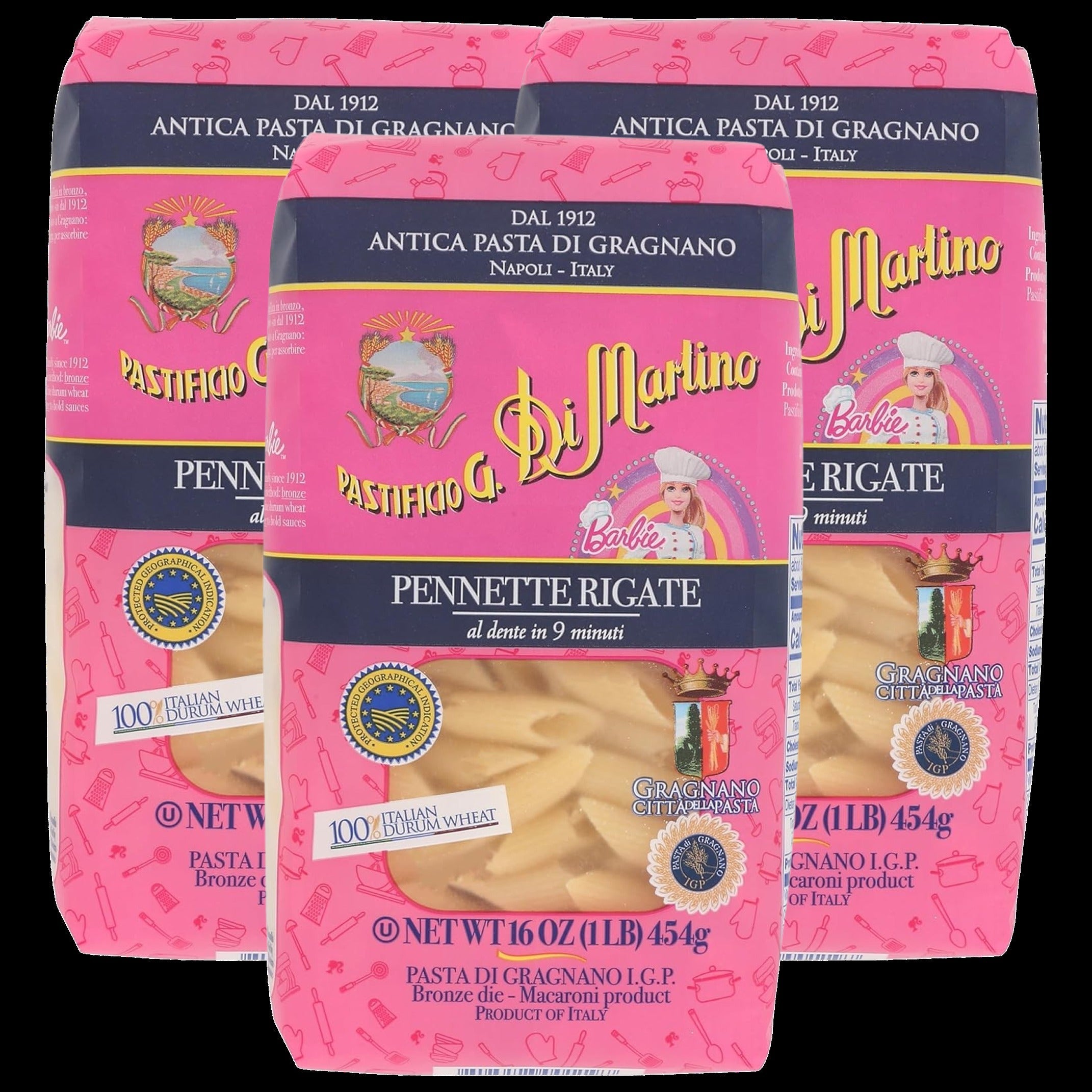 Penne Pasta - Barbie Edition (3CT)