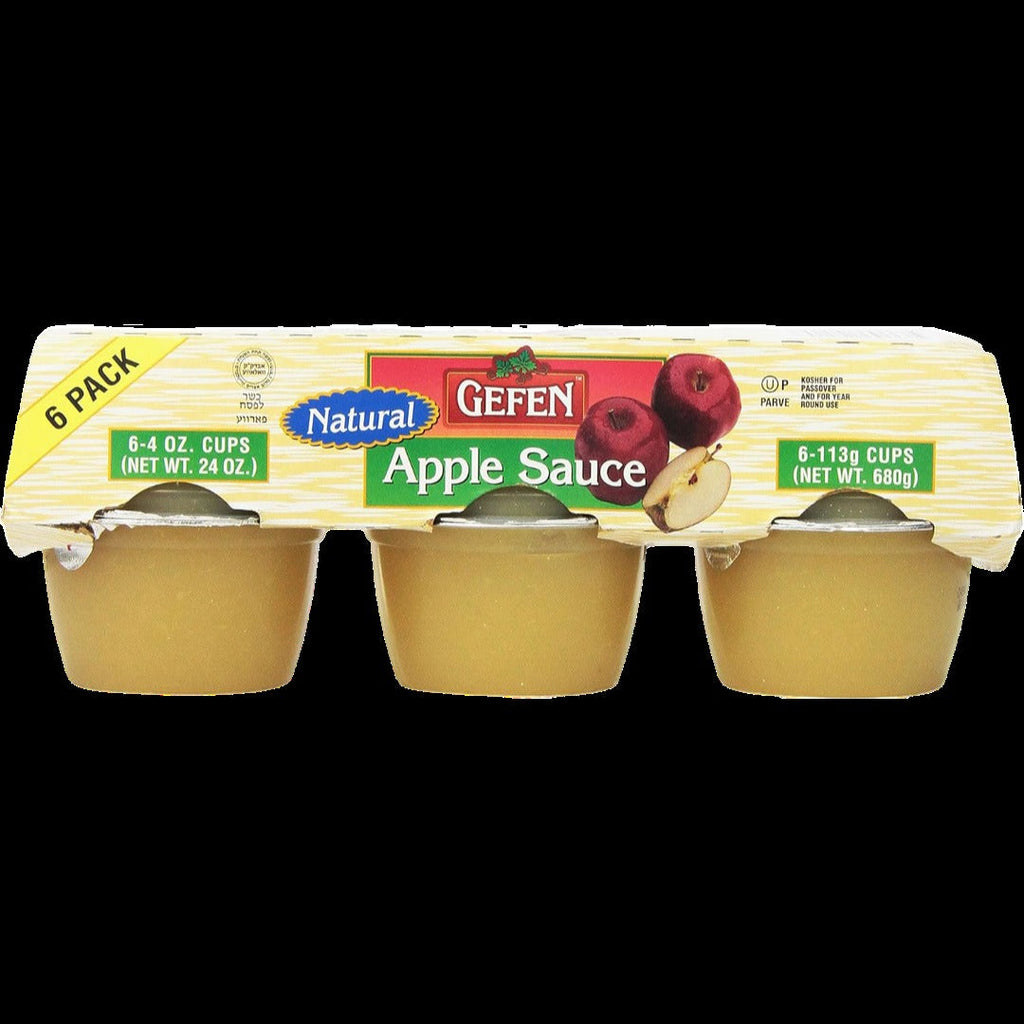 Natural Applesauce Cups (6 CT)