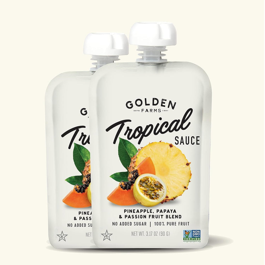 Pineapple, Papaya & Passion Fruit Blend Tropical Sauce (8 Pack)