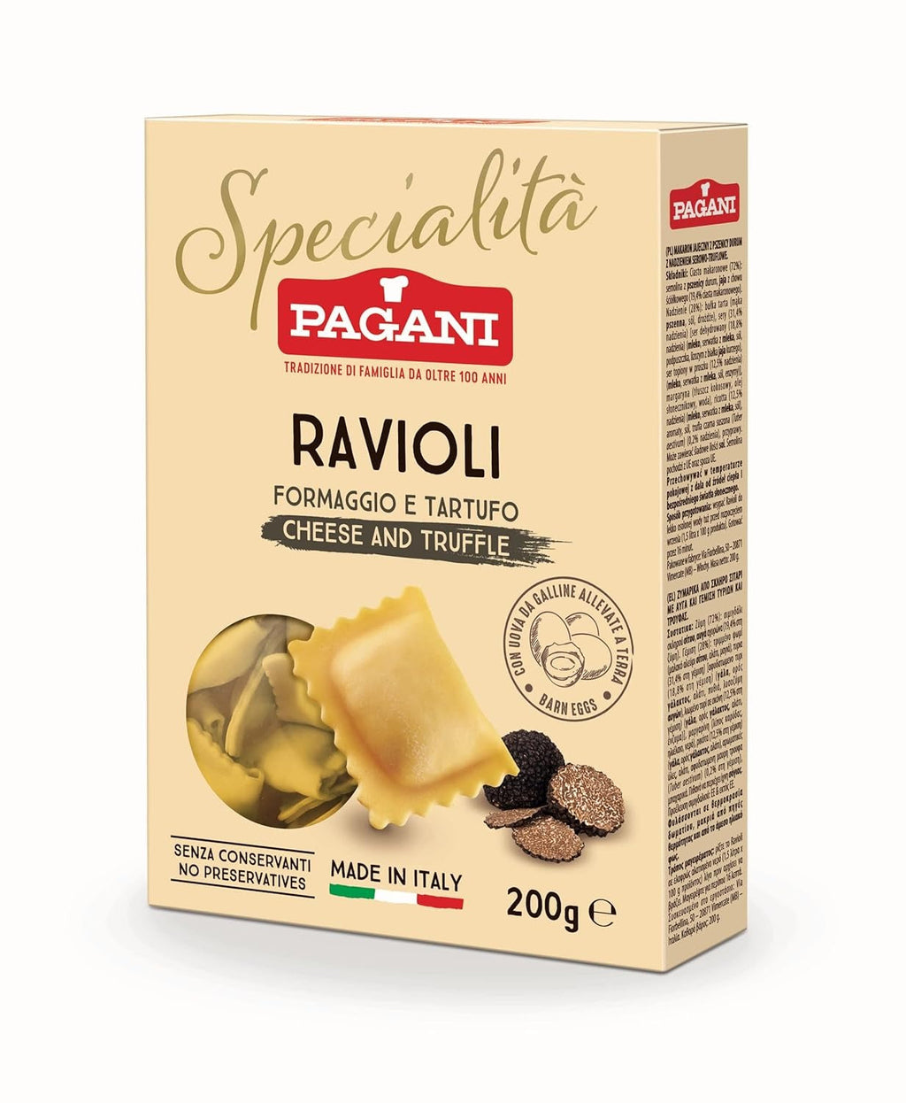 Ravioli with Cheese & Truffle
