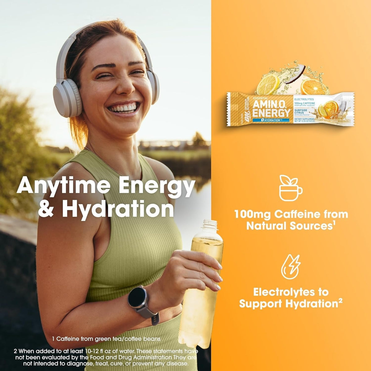 Amino Energy Plus Hydration Packets (25 CT)