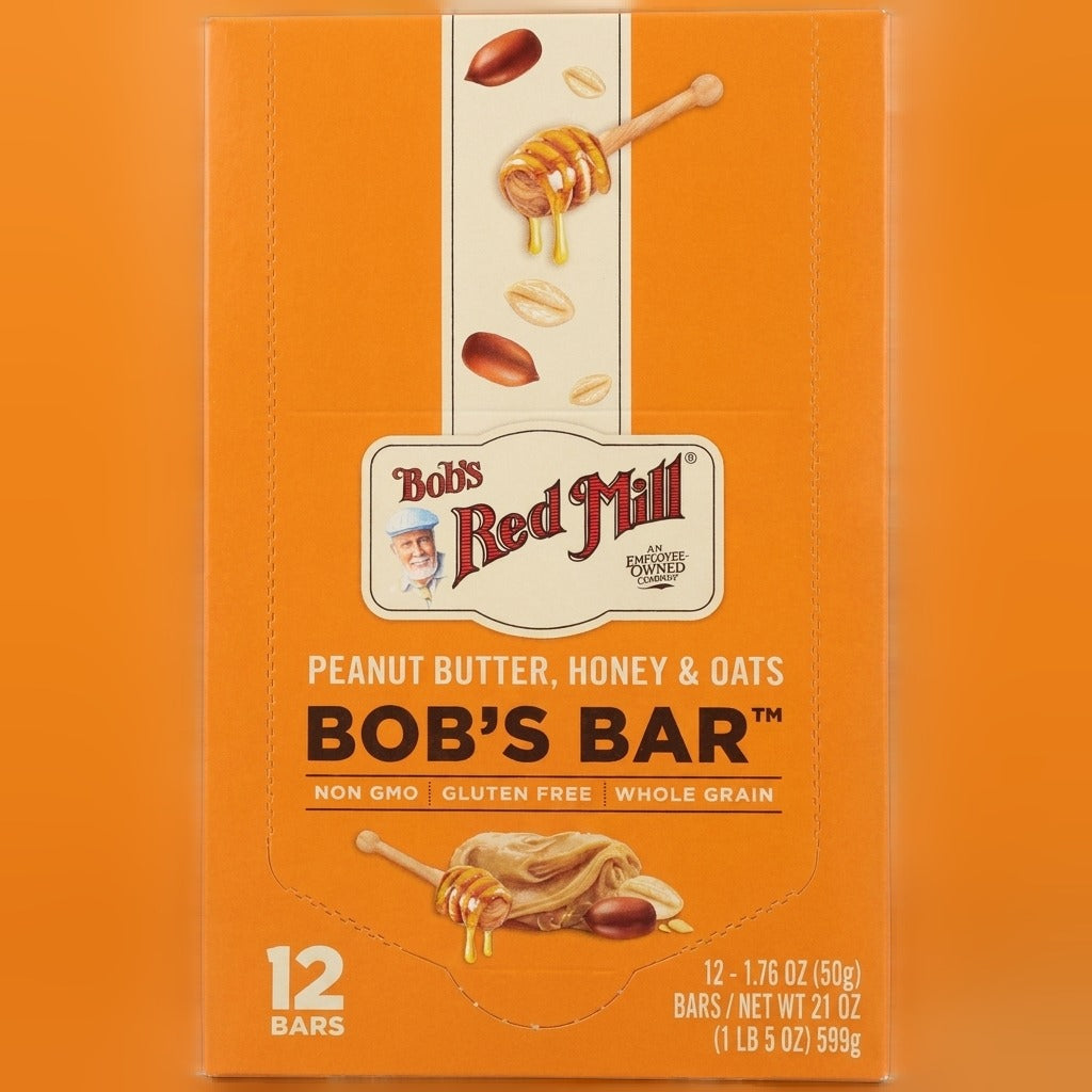 Peanut Butter Honey & Oats Bar (12 CT)