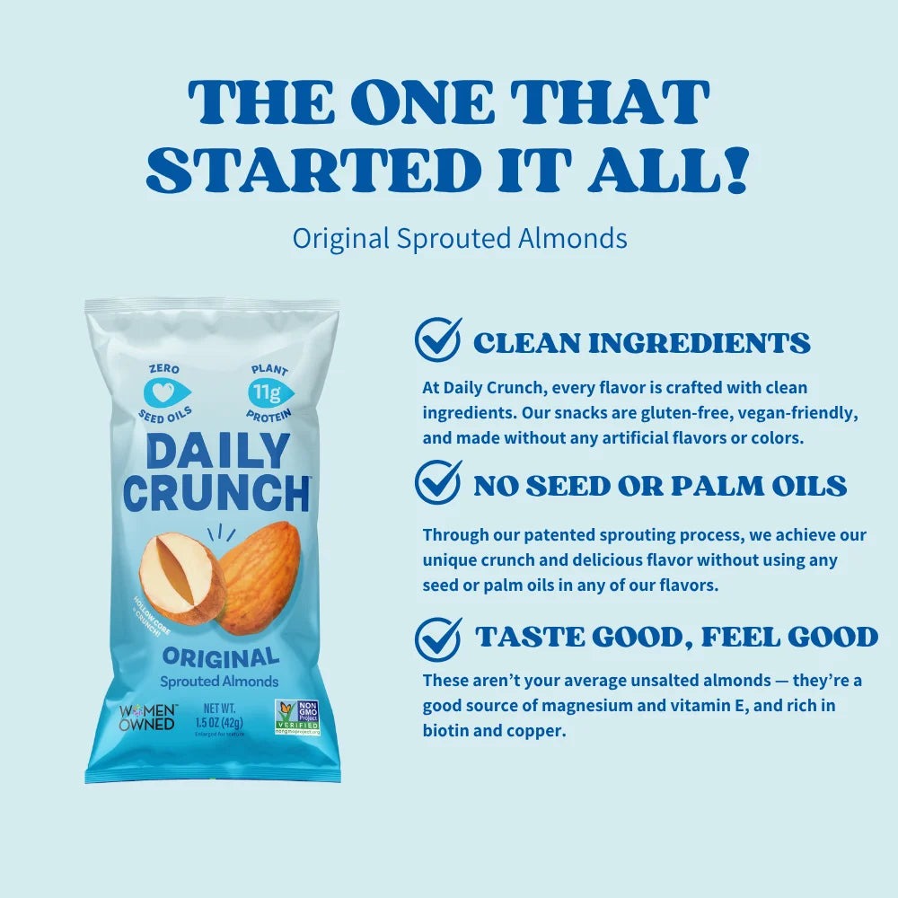 Original Sprouted Almonds (8 Pack)