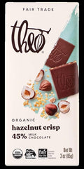 Hazelnut Crips 45% Milk Chocolate Bar