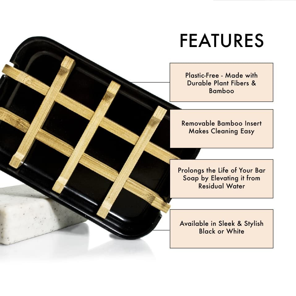 Plant Fiber Soap Dish
