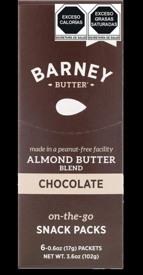 Almond Butter Chocolate On-the-Go Snack Packs (6 Pack)