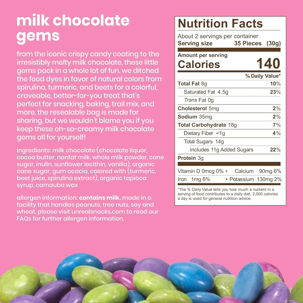Milk Chocolate Gems (9 Pack)