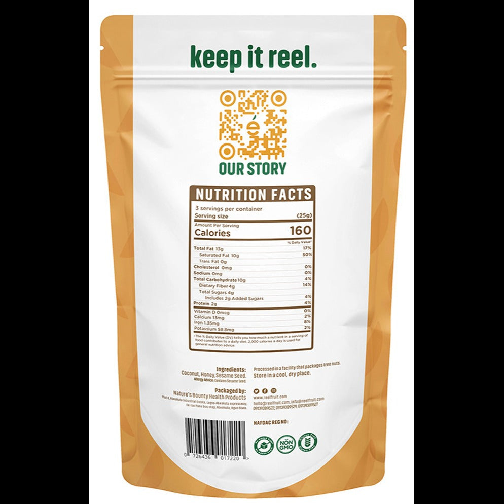 Honey Sesame Coconut Chips