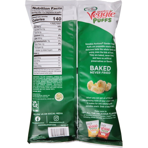 Sour Cream Veggie Puffs