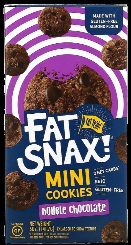 Mini Double Chocolate Chip Cookies