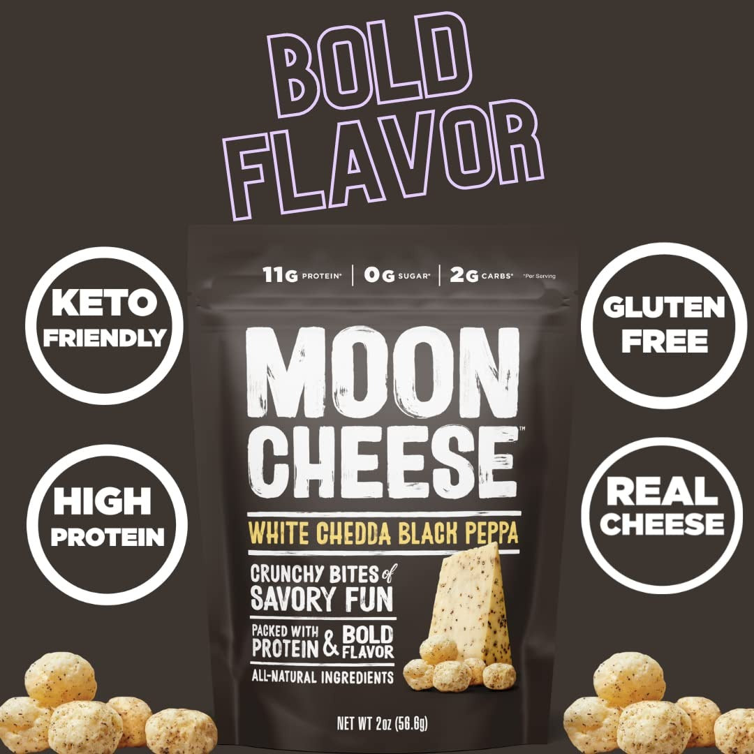 White Chedda Black Peppa Bites