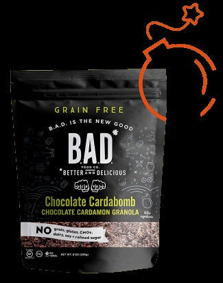 Chocolate Cardamom Granola