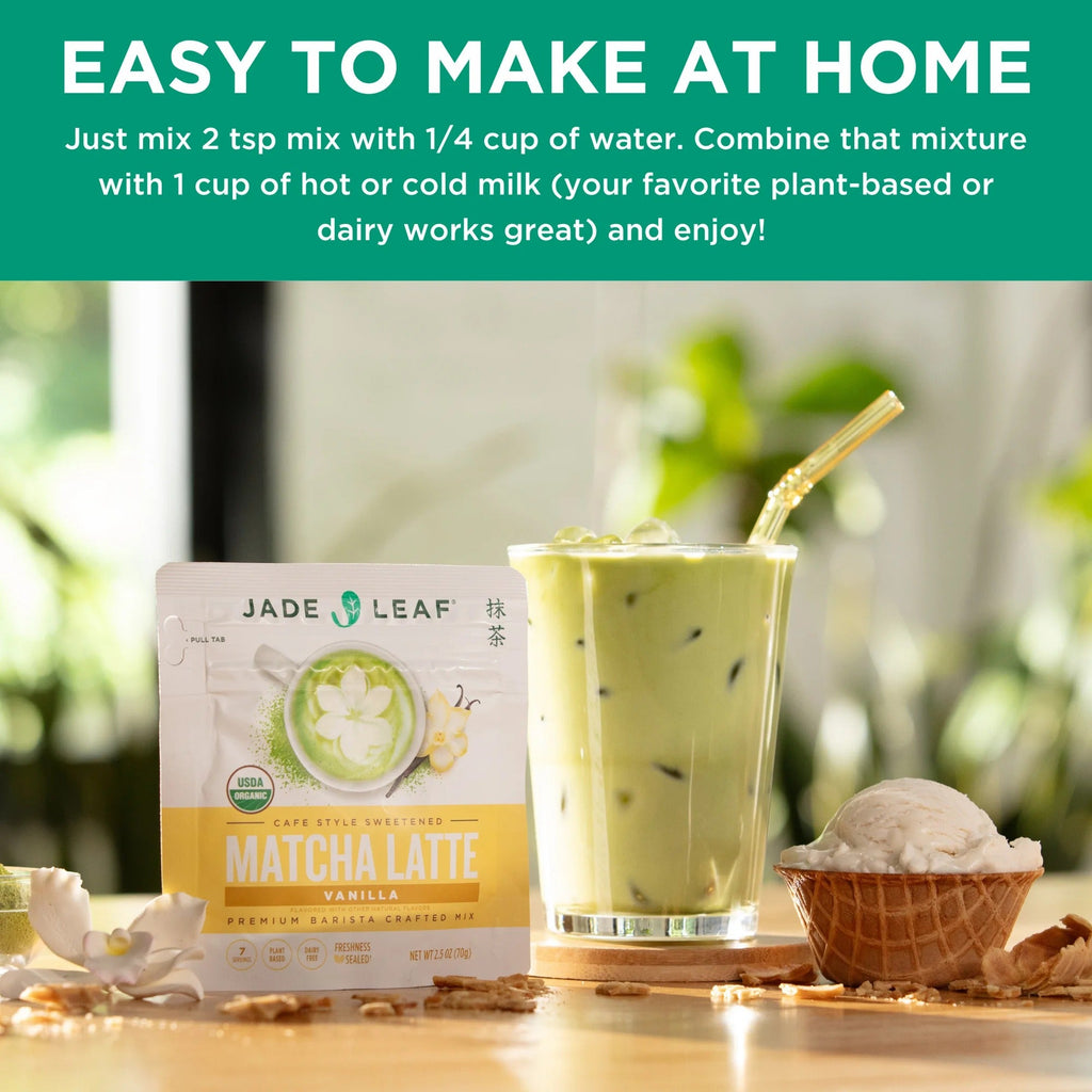 Vanilla Matcha Latte