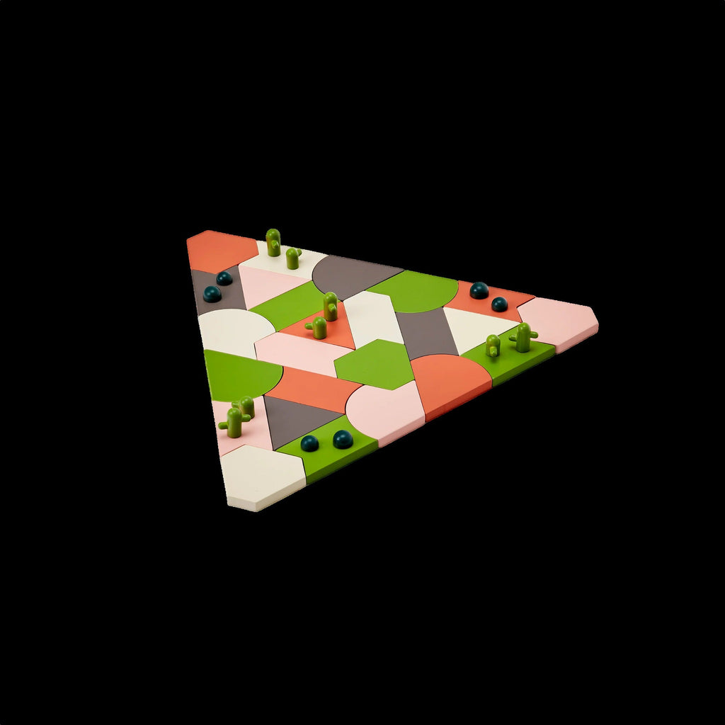 Blockitecture Wooden Play Set - Desert Garden