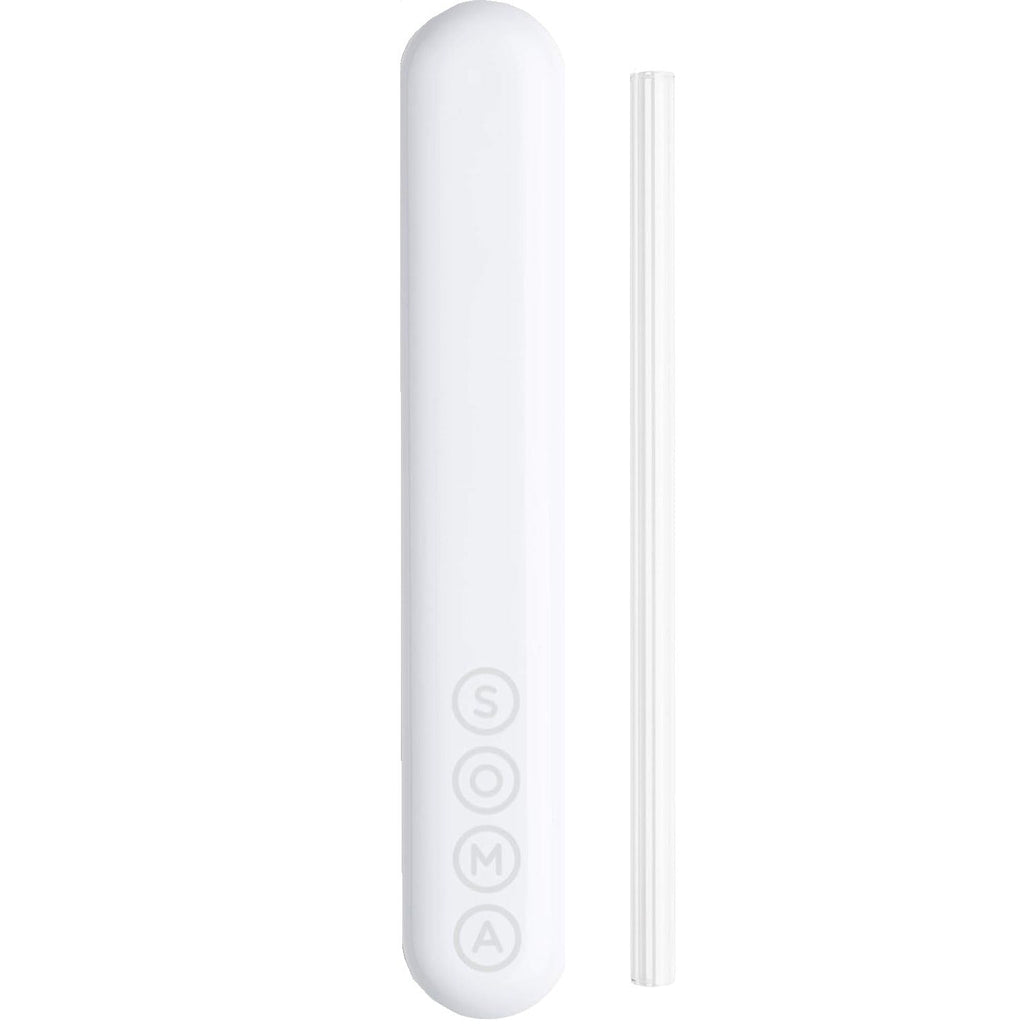 Glass Straw Clear - 8 Inches