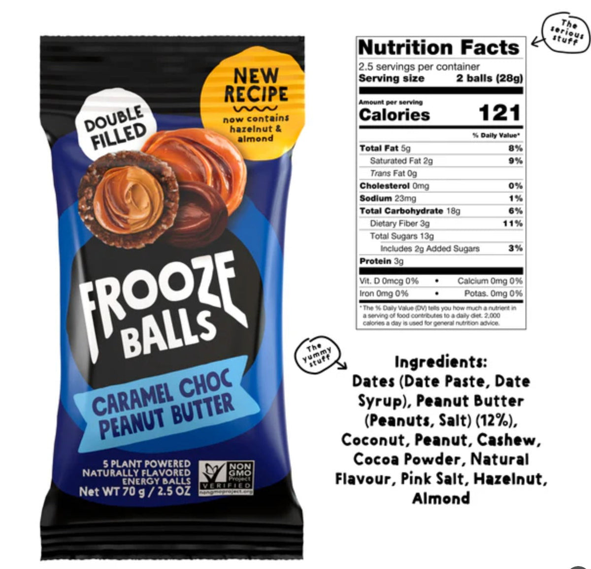 Caramel Choc Peanut Butter (8 Pack)