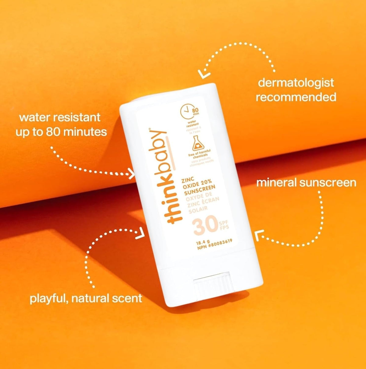 Mineral Baby Sunscreen Stick, SPF 30